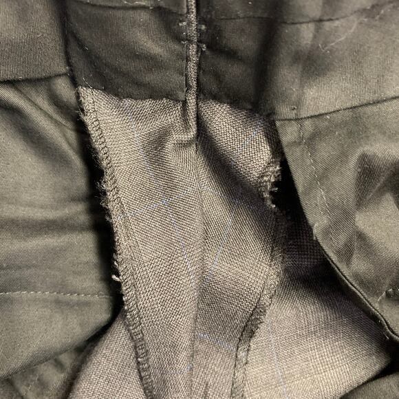 BAND OF OUTSIDERS Size 38 Regular Charcoal Grey Blue Glenplaid Wool Suit - Picture 11 of 11